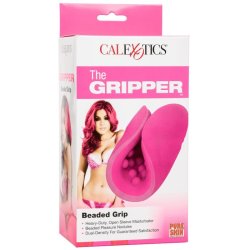Calex beaded grip masturbator