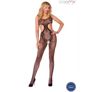 Casmir CA002 bundl�s bodystocking sort m�nster one size