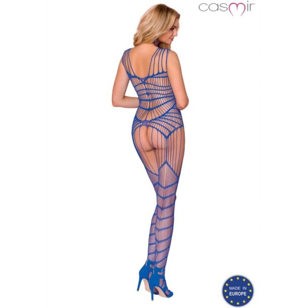 Casmir CA004 full bodystocking laze pattern one size blue