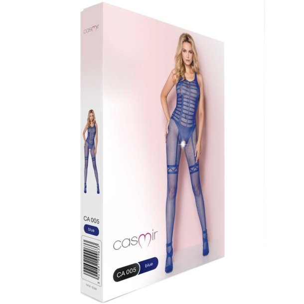 Casmir CA005 bundl�s lace bodystocking one size blue