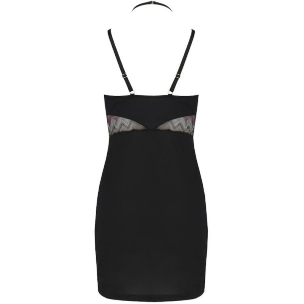 Casmir Lagerta chemise with neck design and thong S/M