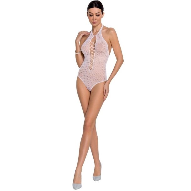 PASSION bs088 bodystocking hvid one size