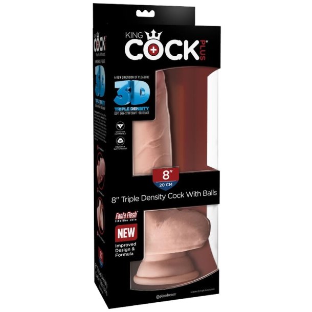 Pipedream King Cock triple density cock 18,4 cm