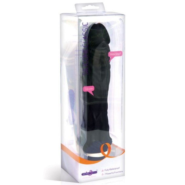 Seven Creations vibrator klassisk stor sort
