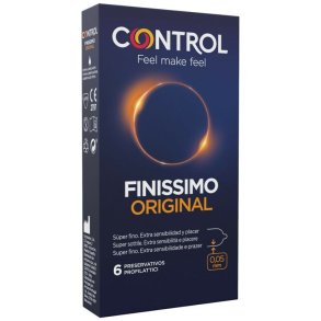 Control finissimo original 6 stk kondomer