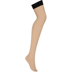 Obsessive S814 delicate nude stockings S/M