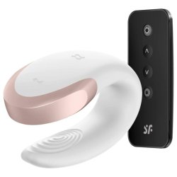 Satisfyer dobbelt k�rlighed vibrator hvid