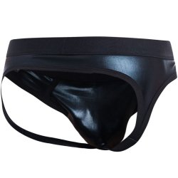 Cut4Men jockair shiny black look S