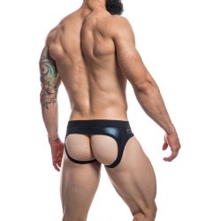 Cut4Men jockair shiny black look S