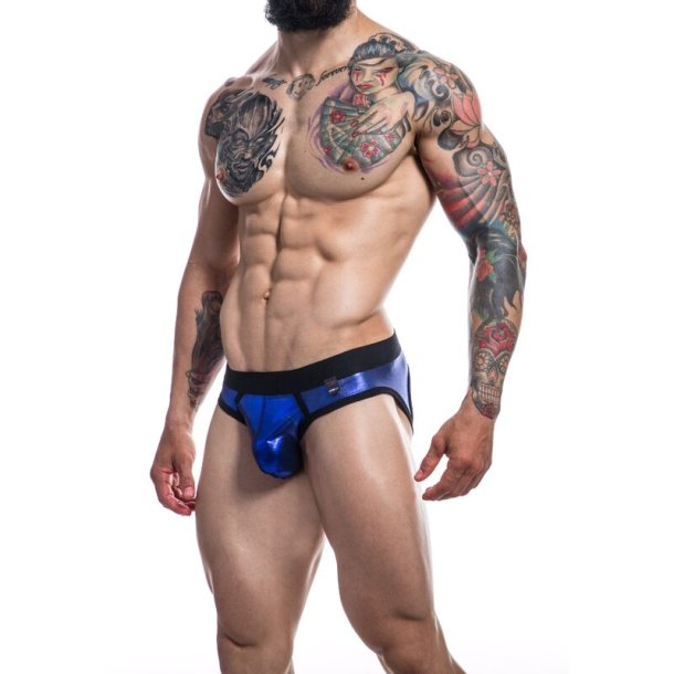 Cut4Men jockair shiny blue look L
