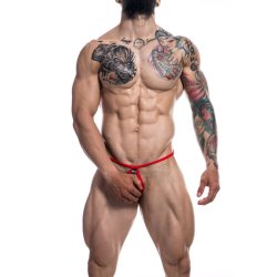 Cut4Men loopstring til m�nd r�d XL