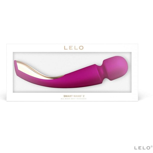 LELO smart wand 2 massager medium deep rose
