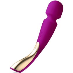 LELO smart wand 2 massager medium deep rose