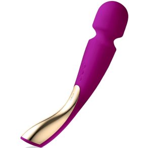 LELO smart wand 2 massager medium deep rose