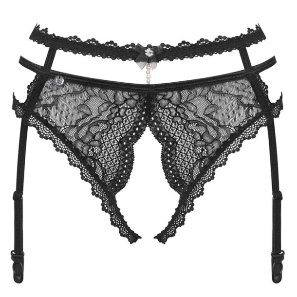 Obsessive pearlove garter belt L/XL