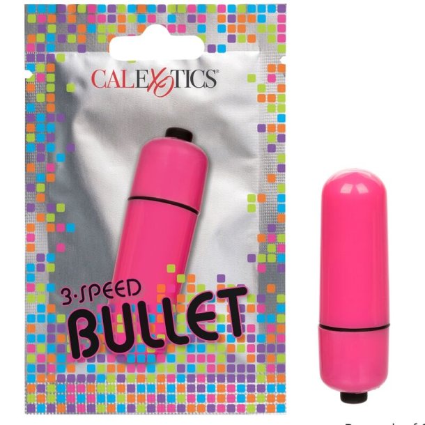 Calex vibrerende bullet 3 hastigheder lyser�d