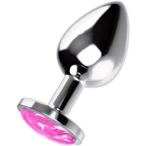 Ohmama anal plug metal pink