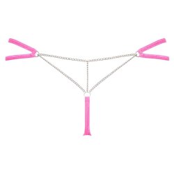 Obsessive chainty thong with chains L/XL
