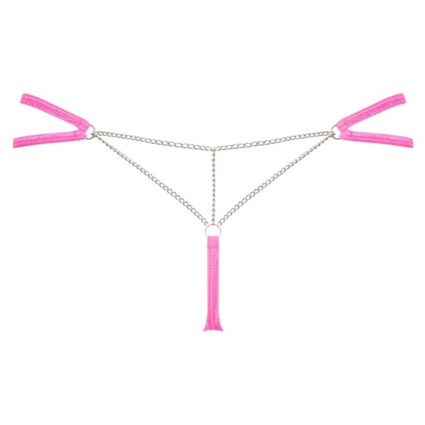 Obsessive chainty thong with chains L/XL