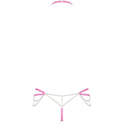 Obsessive chainty sexy thong set L/XL