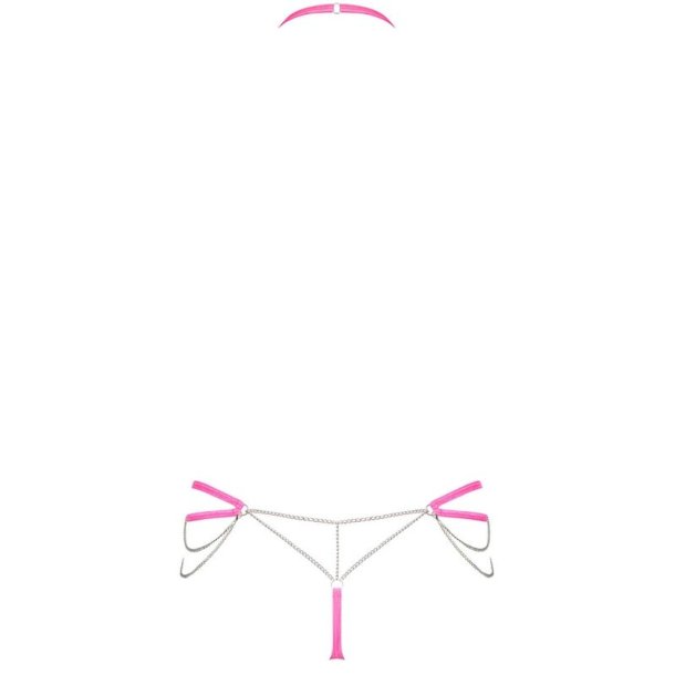 Obsessive chainty sexy thong set L/XL