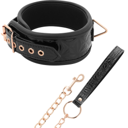 Begme sort edition premium vegansk l�der collar