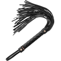 Begme sort edition vegansk l�der flogger