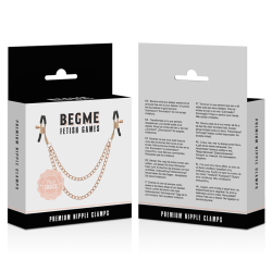 Begme sort edition premium nipple clamps