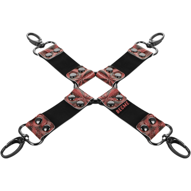 Begme r�d edition hogtie vegansk leather