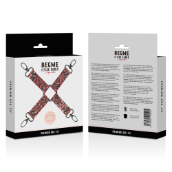 Begme r�d edition hogtie vegansk leather