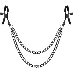 Begme r�d edition nipple clips med k�de