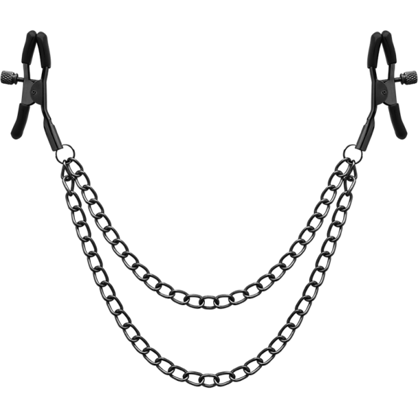 Begme r�d edition nipple clips med k�de