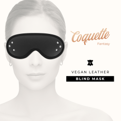 Coquette Chic Desire fantasy vegansk l�der blind maske