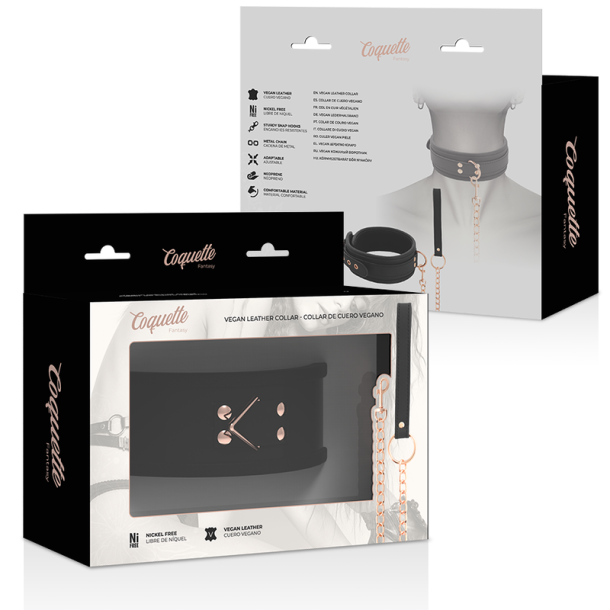 Coquette Chic Desire fantasy vegansk l�der krave