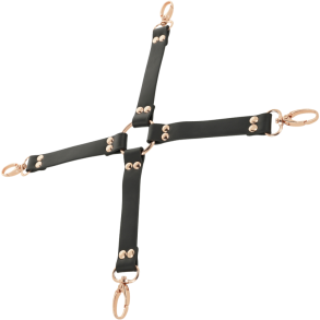 Coquette Chic Desire fantasy vegansk l�der hog tie