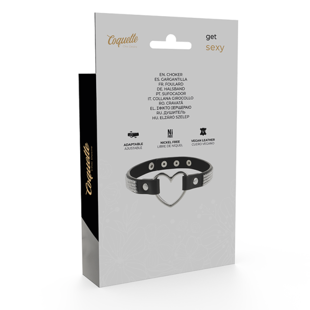 Coquette Chic Desire h�ndlavet choker vegansk 