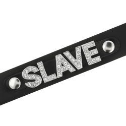 Coquette Chic Desire choker vegansk l�der slave
