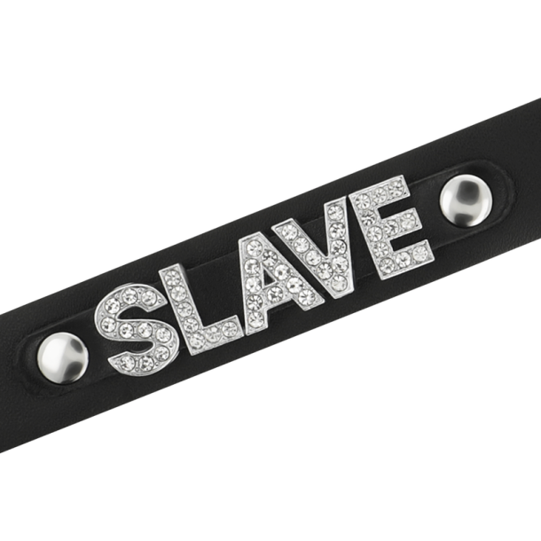 Coquette Chic Desire choker vegansk l�der slave