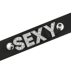Coquette Chic Desire h�ndlavet choker l�der sexet