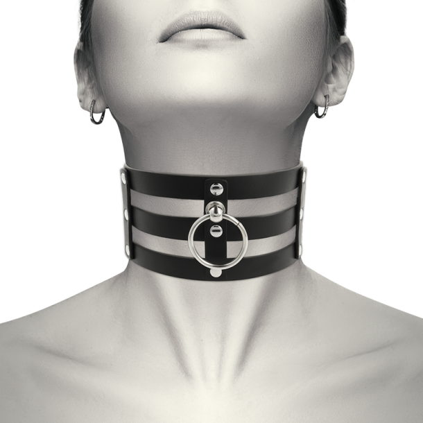 Coquette Chic Desire choker vegansk l�der fetish