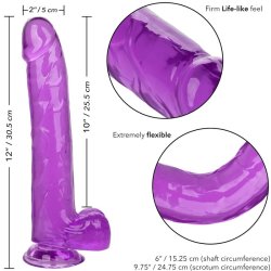 Calex size queen dildo lilla 25,5 cm