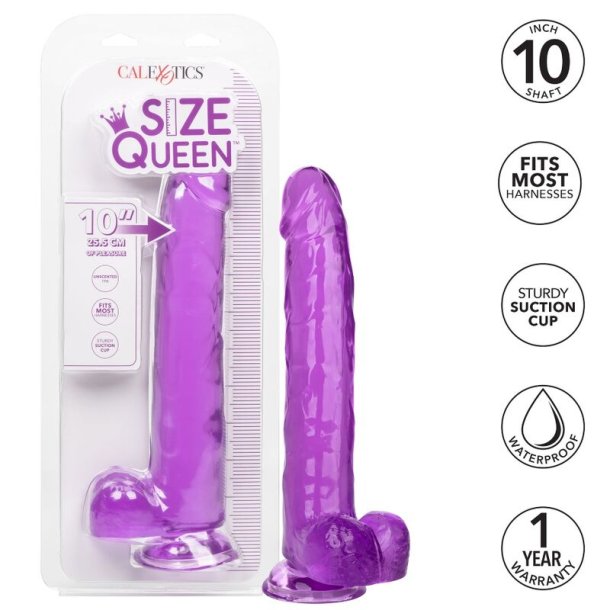 Calex size queen dildo lilla 25,5 cm
