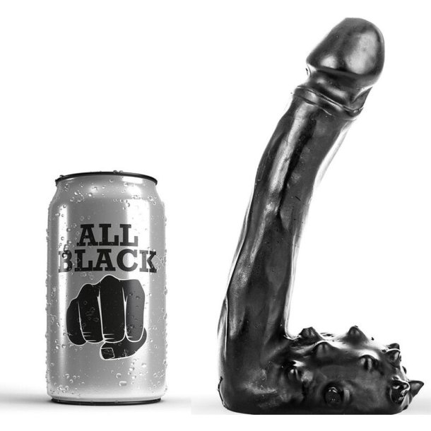 All Black dildo 19 cm