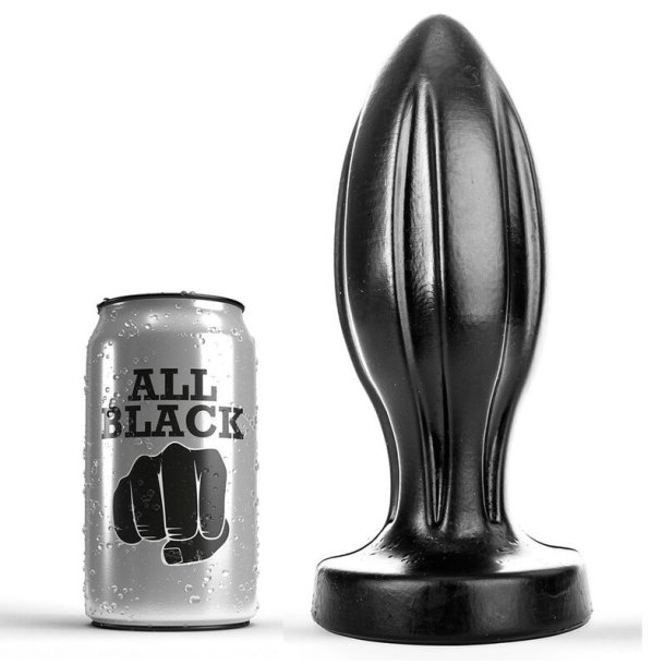 All Black analplug 21 cm