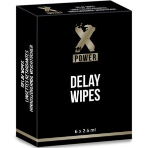 Xpower delay wipes 6 stk