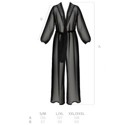PASSION zinnia peignoir robe eco collection S/M