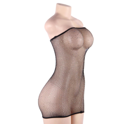 Queen Lingerie shiny dress bodystocking S/L