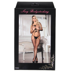 Queen Lingerie crop top fishnet bodystocking S/L