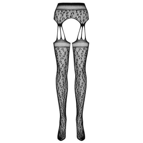 Obsessive black knitwear str�mper XL/XXL