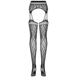 Obsessive black knitwear str�mper XL/XXL